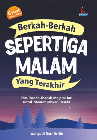Image of Berkah-Berkah Sepertiga Malam Yang Terakhir