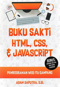 Image of Buku Sakti HTML-CSS dan Java Script