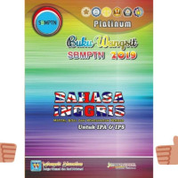 Image of Buku wangsit Platinum SBMPTN 2019 Bahasa Inggris  Untuk IPA dan IPS