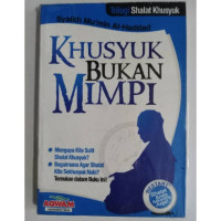 Image of Khusyuk bukan mimpi