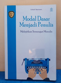 Image of Modal Dasar Menjadi Penulis