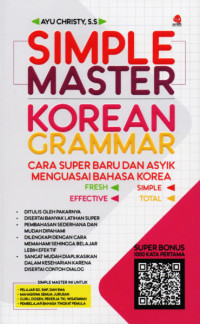 Image of Simple Master Korean Grammar