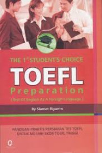 Image of The Firts Studen's Choice TOEFL Preparation